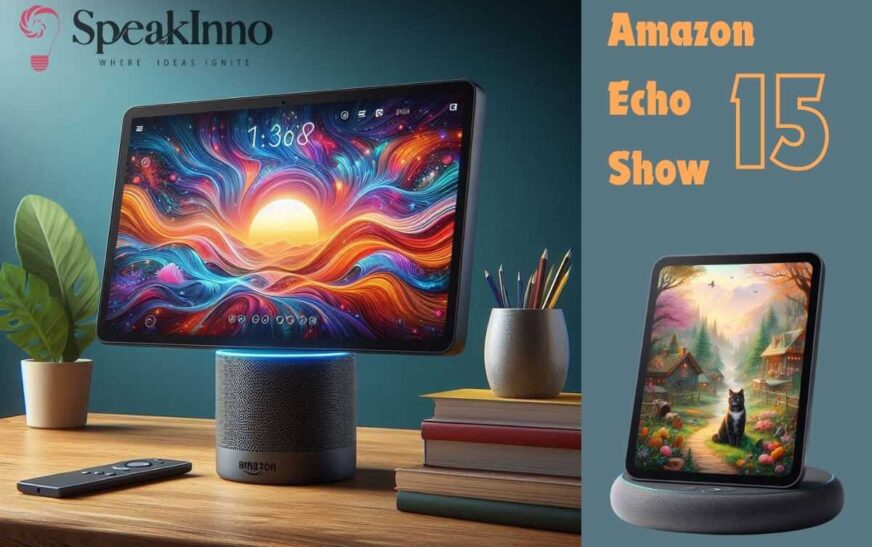 Echo Show 15 - 15.6-inch Smart Display with Alexa and Fire TV